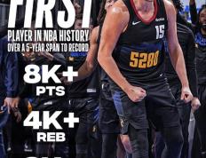 竞猜-约基奇赛季数据更新(约基奇第一个赛季没打)