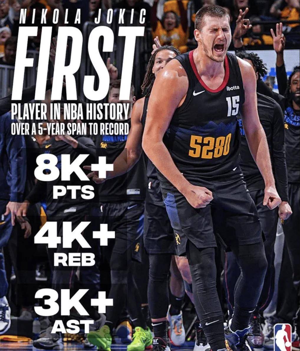 竞猜-约基奇赛季数据更新(约基奇第一个赛季没打)